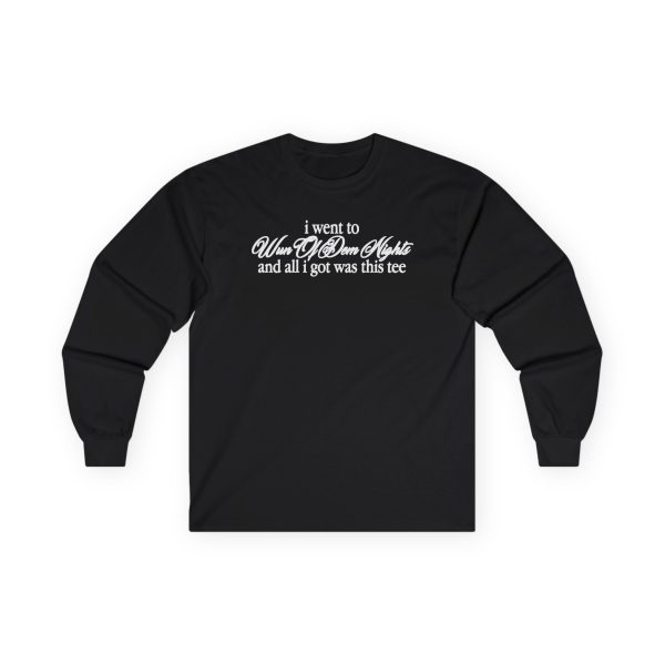 Gunna Wun of Dem Nights Souvenir Unisex Ultra Cotton Long Sleeve Tee